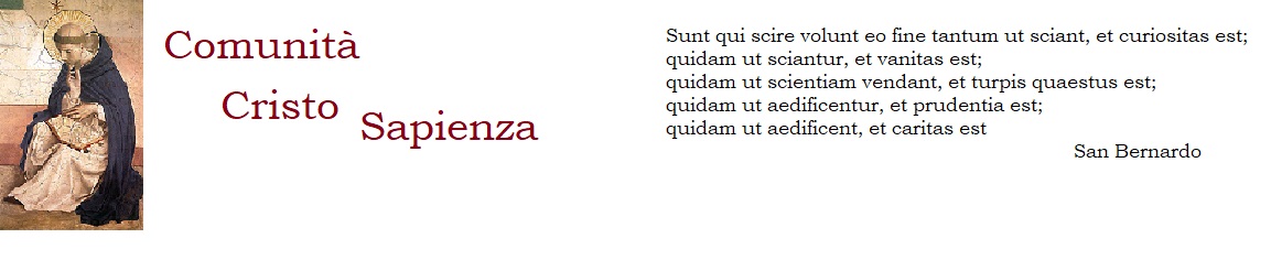 Comunità Cristo Sapienza